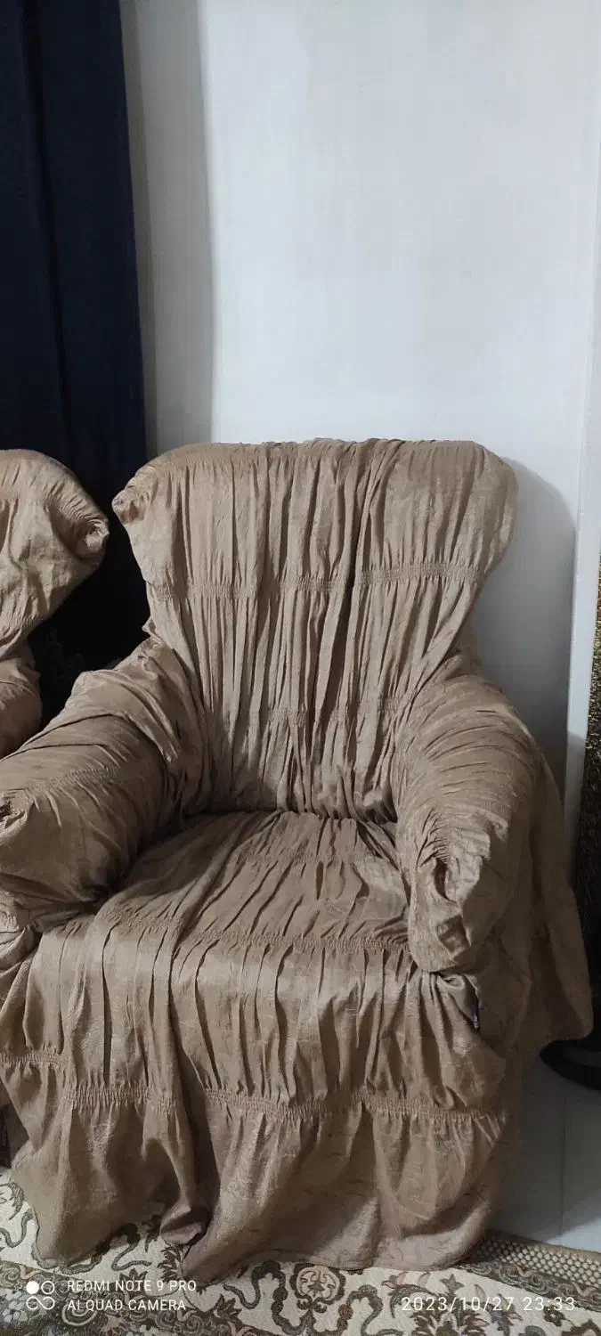 مبل هفت نفره با روکش|مبلمان خانگی و میز عسلی|ماهدشت, |دیوار