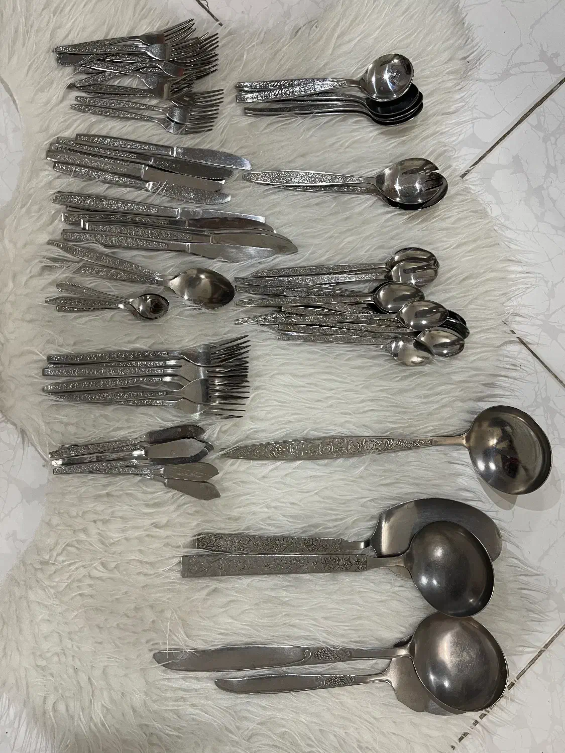 قاشق چنگال چاقو|ظروف سرو و پذیرایی|تهران, نیروی هوایی (پیروزی)|دیوار