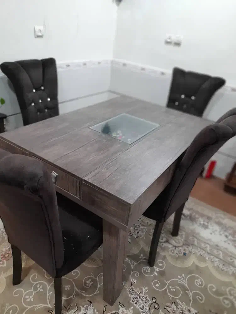 میز ناهار خوری|میز و صندلی غذاخوری|امیدیه, |دیوار