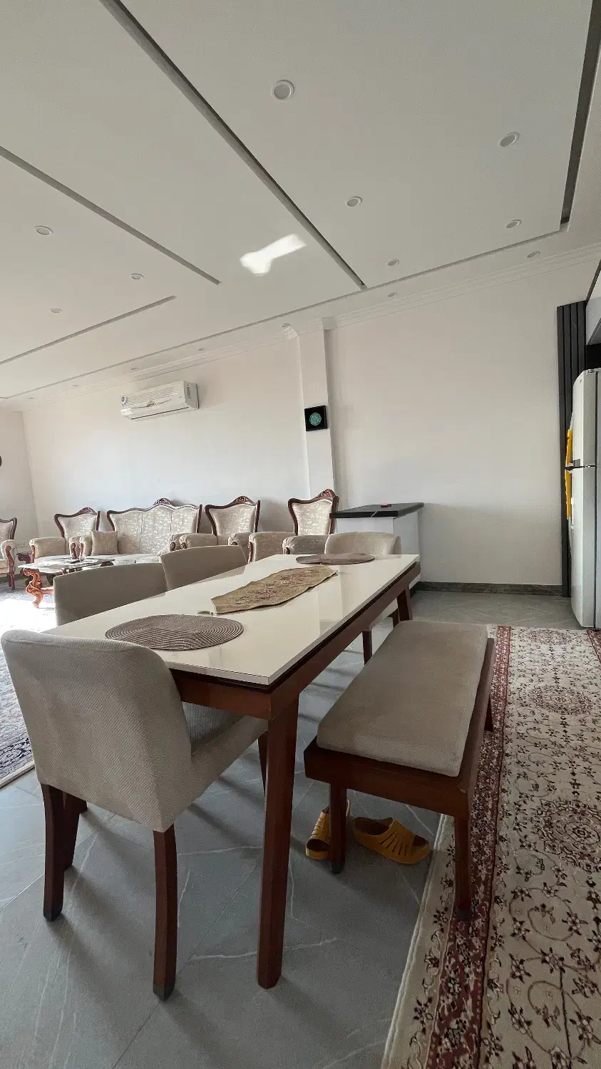 میزغذاخوری شش نفره|میز و صندلی غذاخوری|خشکبیجار, |دیوار