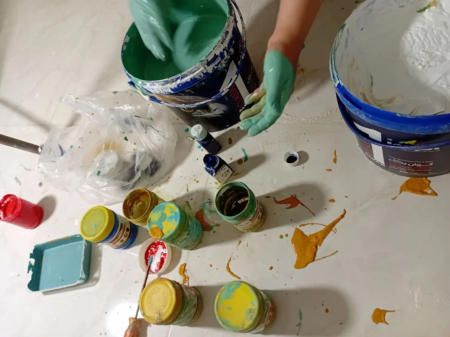 نقاشی ساختمان درب و پنجره|خدمات پیشه و مهارت|شیروان (خراسان), |دیوار