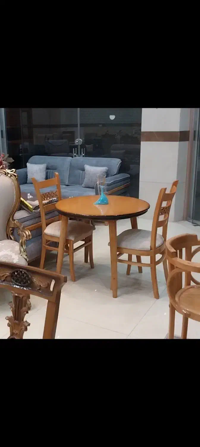 میز ناهارخوری+۲صندلی|میز و صندلی غذاخوری|خمینی‌شهر, |دیوار