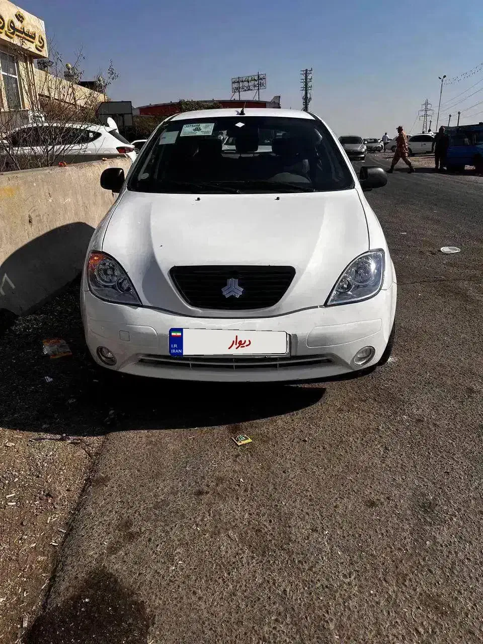 تیبا۲ استثنایی لازرورقی مدل ۹۷بدون رنگ و ترک|خودرو سواری و وانت|رشت, استقامت ۱|دیوار