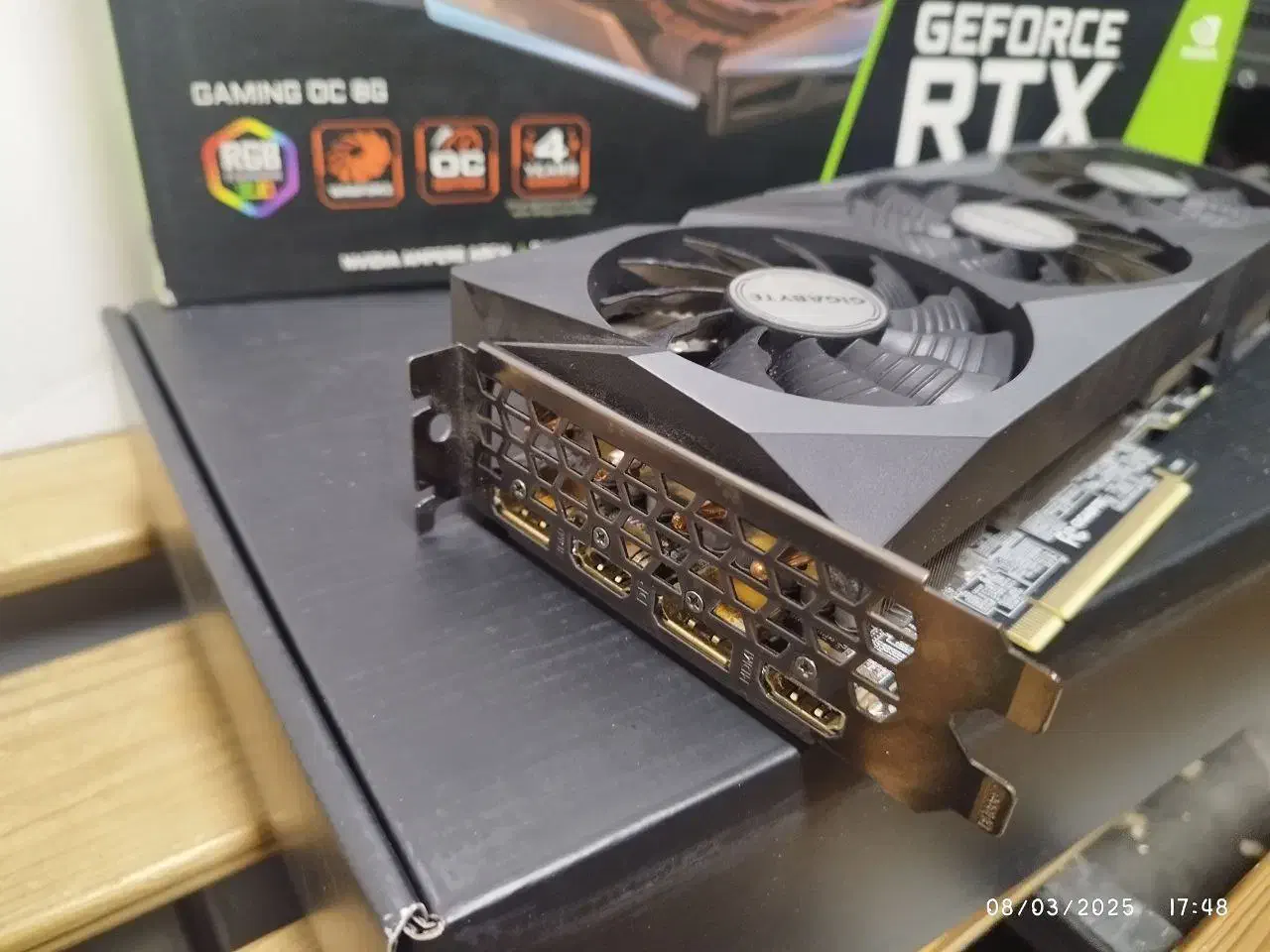 کارت گرافیک gigabyte 3070 gaming OC ماین نشده درحد|قطعات و لوازم جانبی رایانه|تهران, جمهوری|دیوار