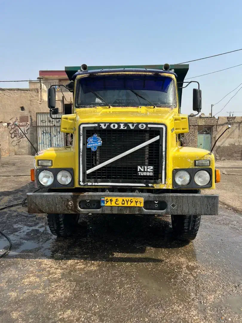 ولوو کمپرسی ان ۱۲ مدل ۶۵ توپ طلا|خودرو سنگین|اهواز, کمپلو شمالی|دیوار