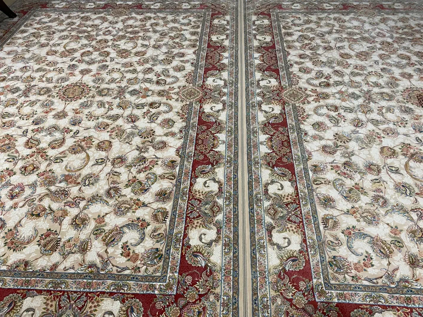 فرش ۹متری کاملا نو گل برجسته|فرش|اراک, |دیوار