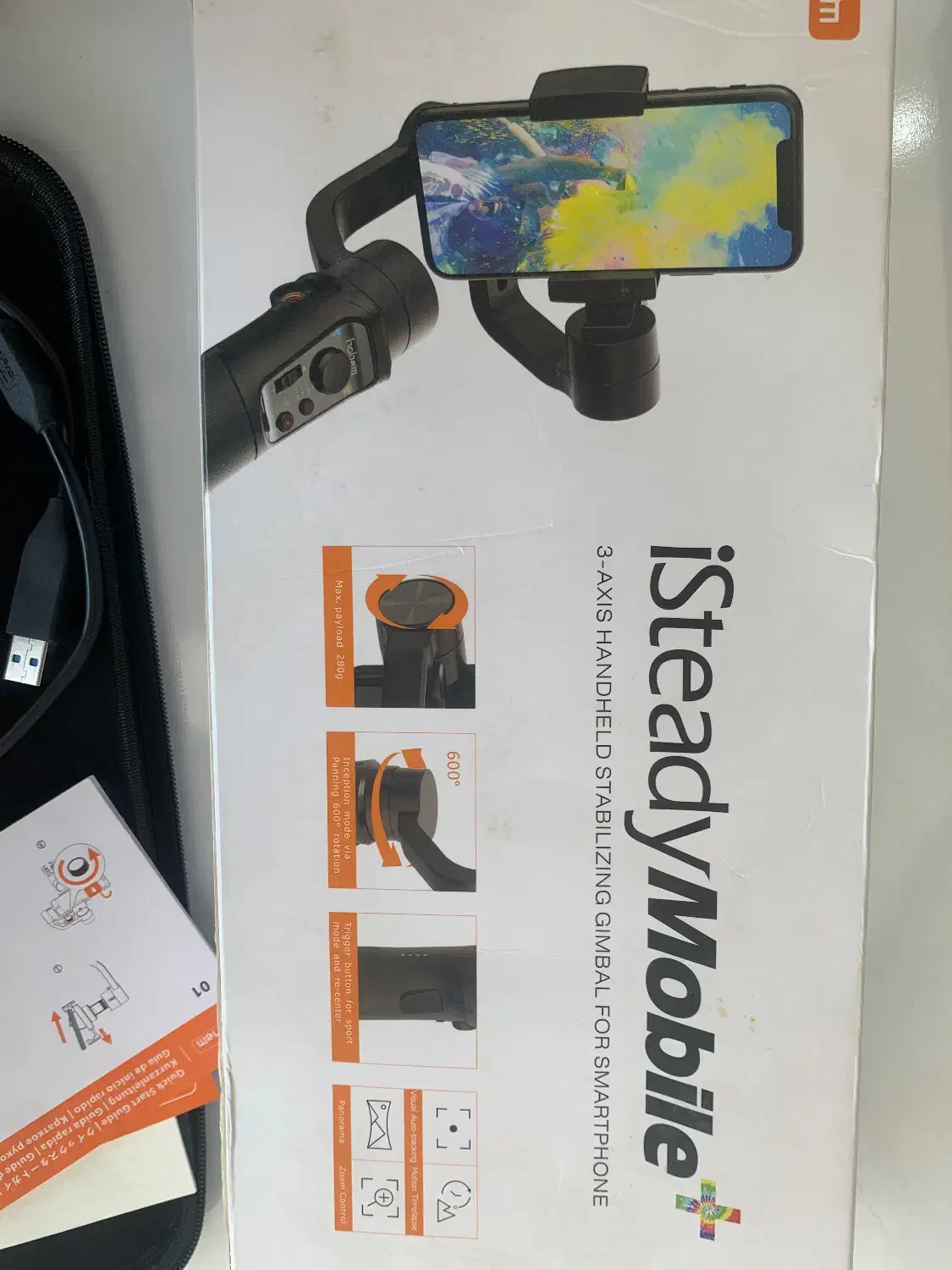 گیمبال حرفه‌ای Hohem iSteady Mobile+ (نو و آکبند)|لوازم جانبی موبایل و تبلت|مشهد, ملک‌آباد|دیوار