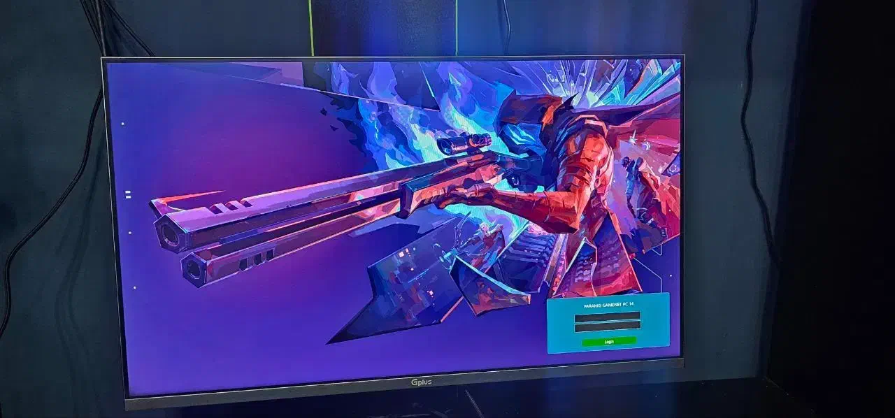 5 عدد مانیتور Gplus 245LN|قطعات و لوازم جانبی رایانه|تهران, گلستان (شهرک راه آهن)|دیوار