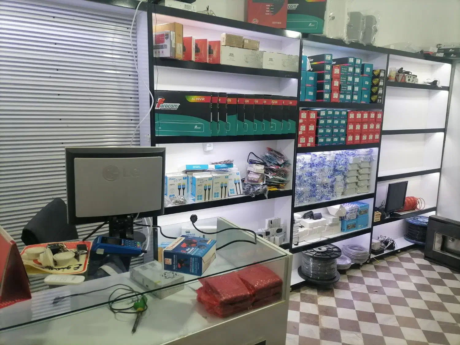 دوربین مداربسته دزدگیر کرکره برقی جک پارکینگی|عمده‌فروشی|کرمانشاه, |دیوار