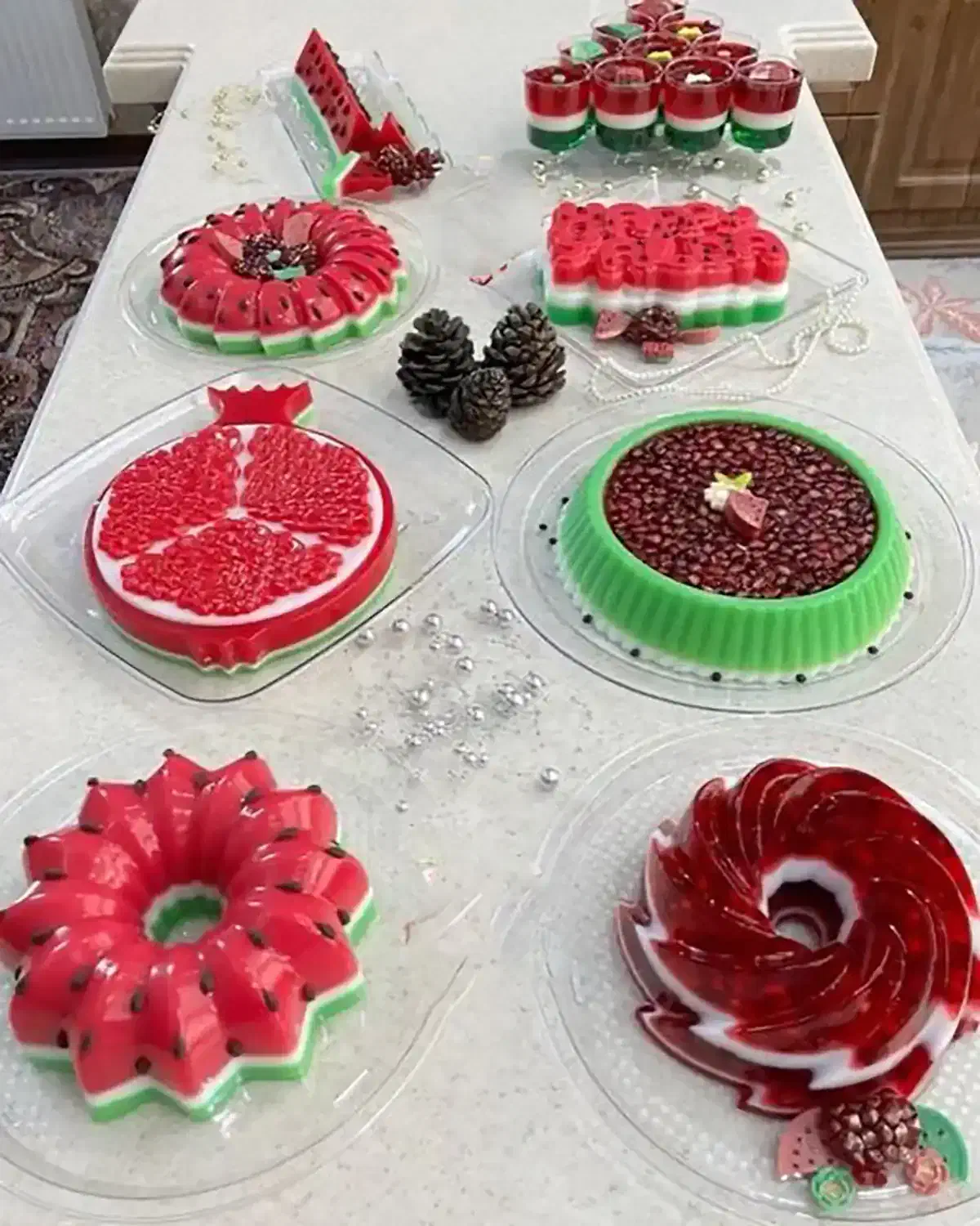 ژله شب یلدا و چیز کیک|خوردنی و آشامیدنی|شهرکرد, |دیوار