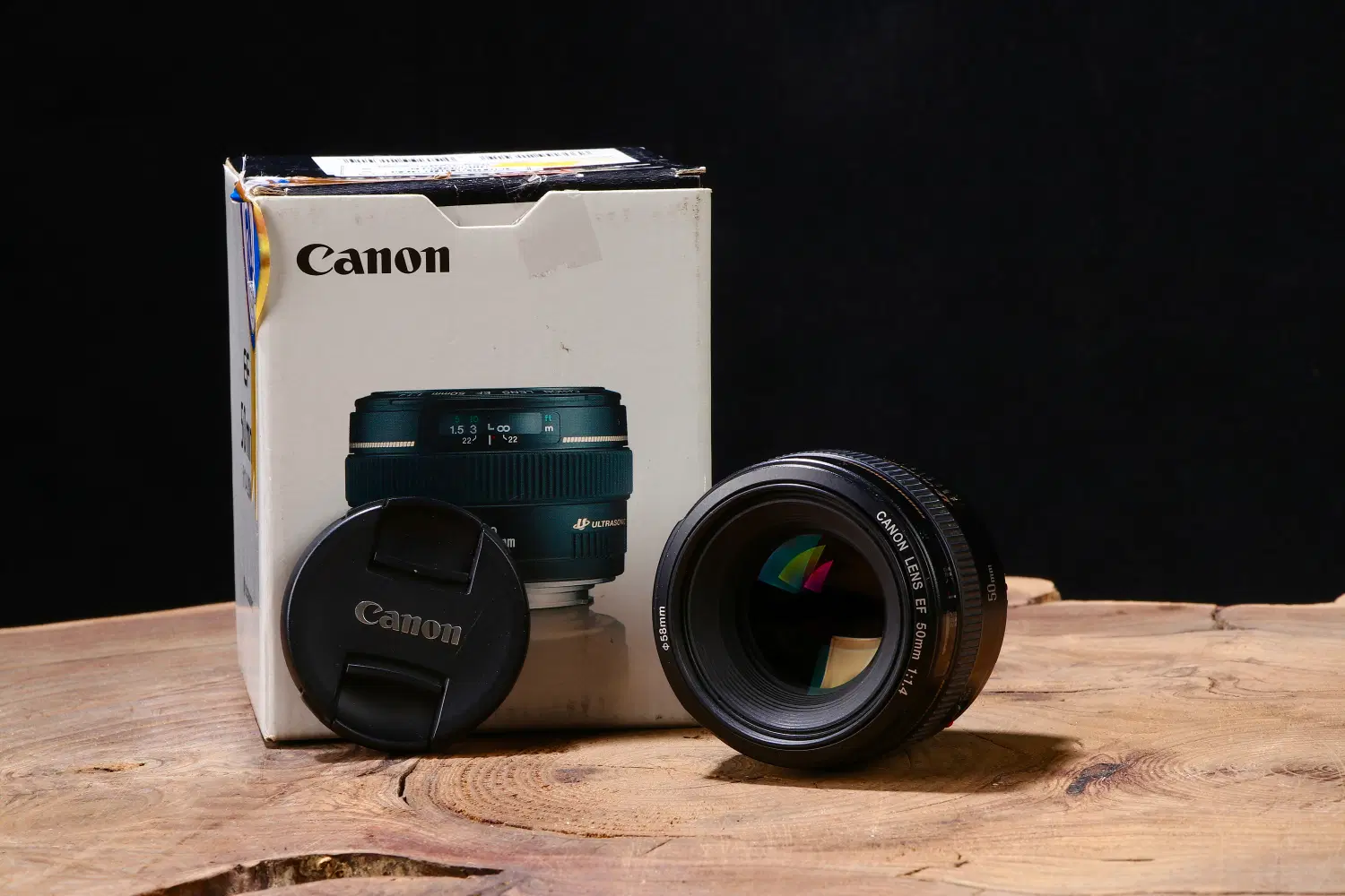 لنز ۵۰ canon f1.4|دوربین عکاسی و فیلم‌برداری|بندر انزلی, تهران|دیوار