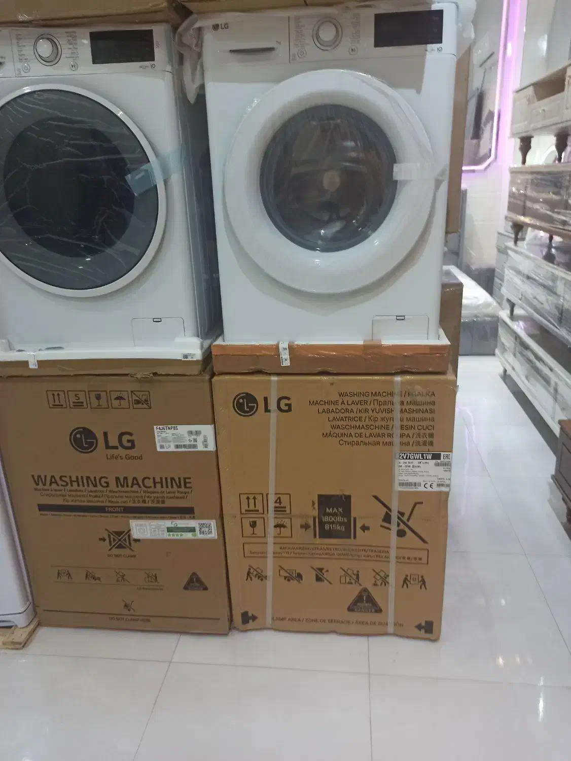 لباسشویی ۷ کیلو الجی بخارشو|ماشین لباسشویی و خشککن لباس|بندرعباس, |دیوار