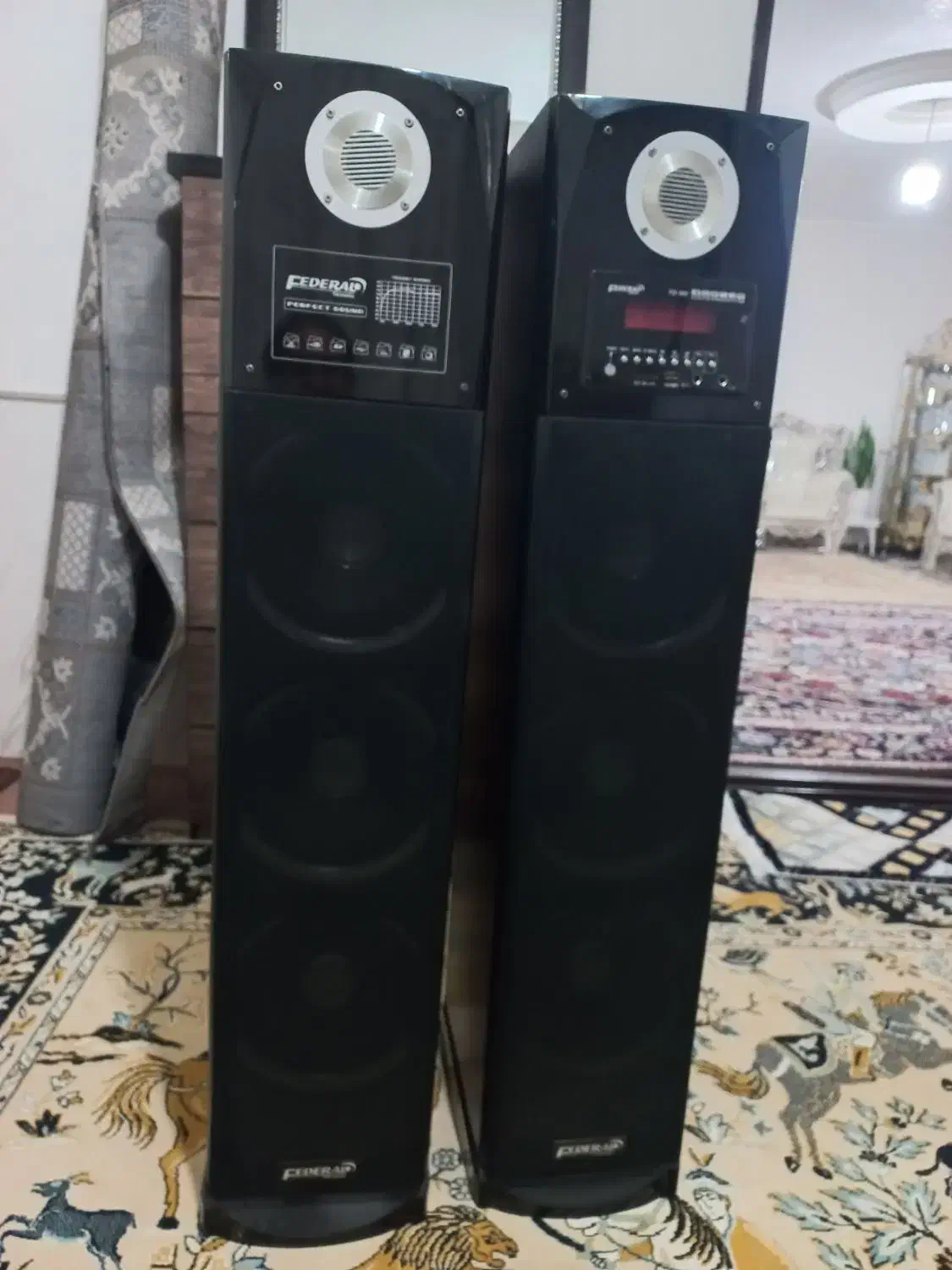 یه جفت باند فدرال کاملا سالم|سیستم صوتی خانگی|قزوین, |دیوار