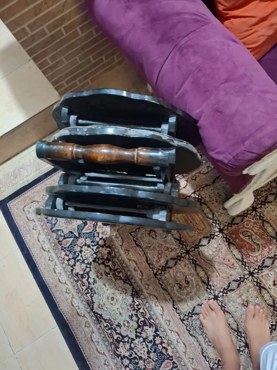 میز چوبی چهار عدد|میز و صندلی غذاخوری|آبادان, |دیوار