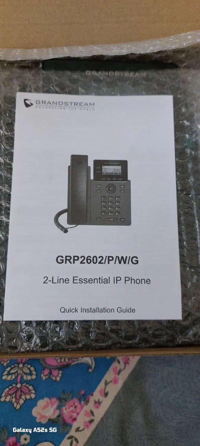 تلفن تحت شبکه گرنداستریم مدل GRP2601P|مودم و تجهیزات شبکه|مشهد, آزادشهر|دیوار