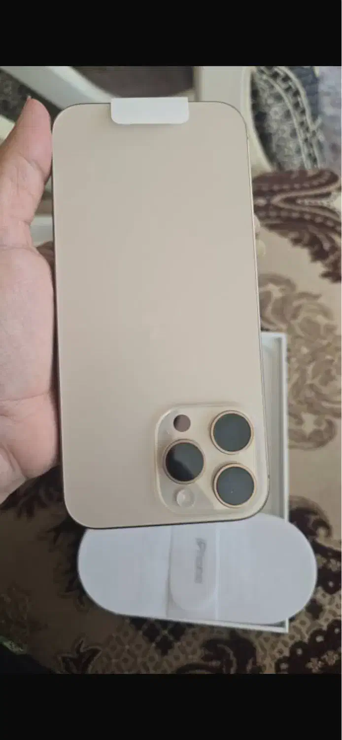 آیفون ۱۶ پرومکس رجیستر شده- iphone 16 pro max|موبایل|قم, صدوق|دیوار