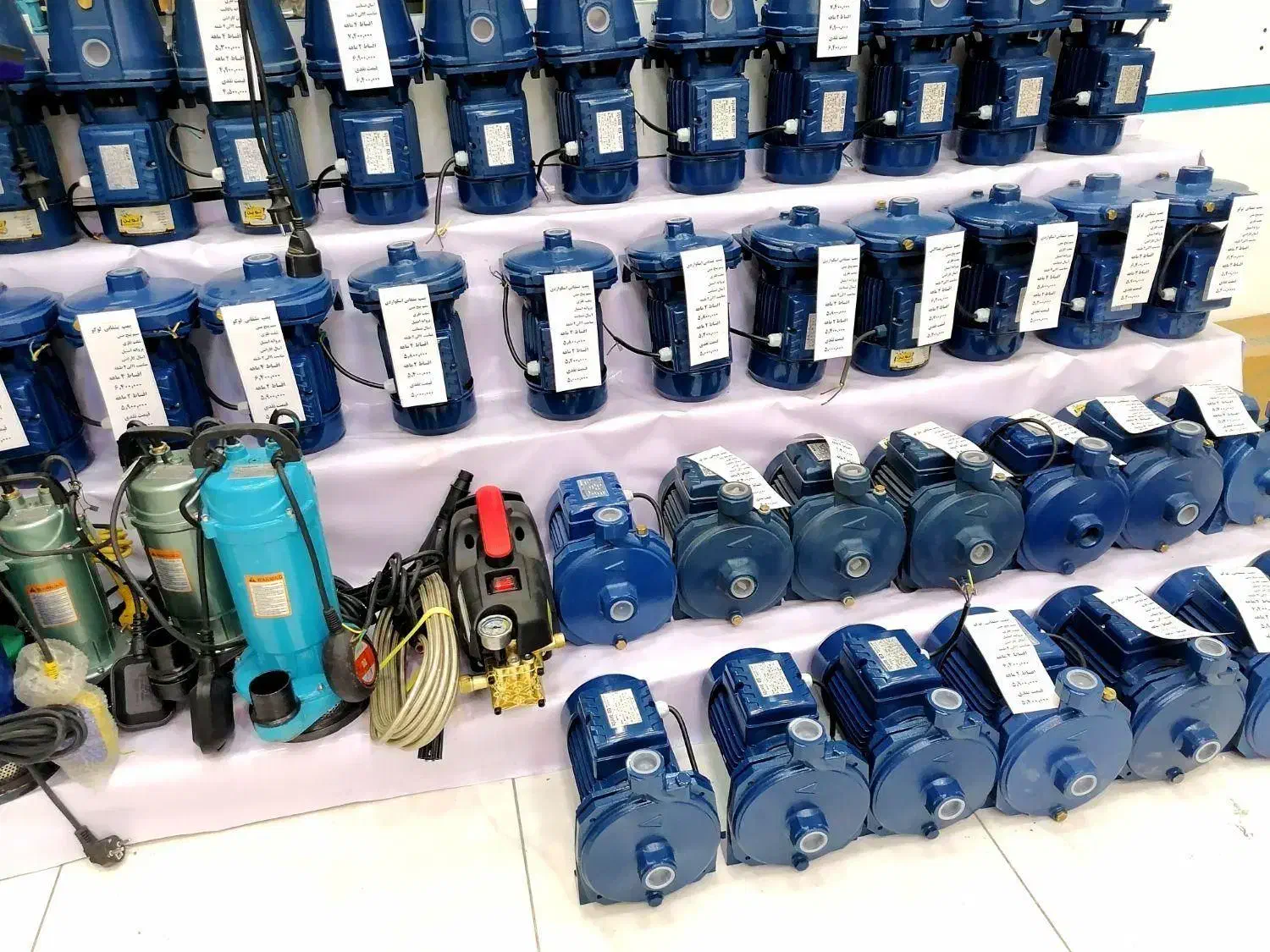 پمپ آب کفکش ابزار مارک ایکار 412|مصالح و تجهیزات ساختمان|قم, ولیعصر|دیوار