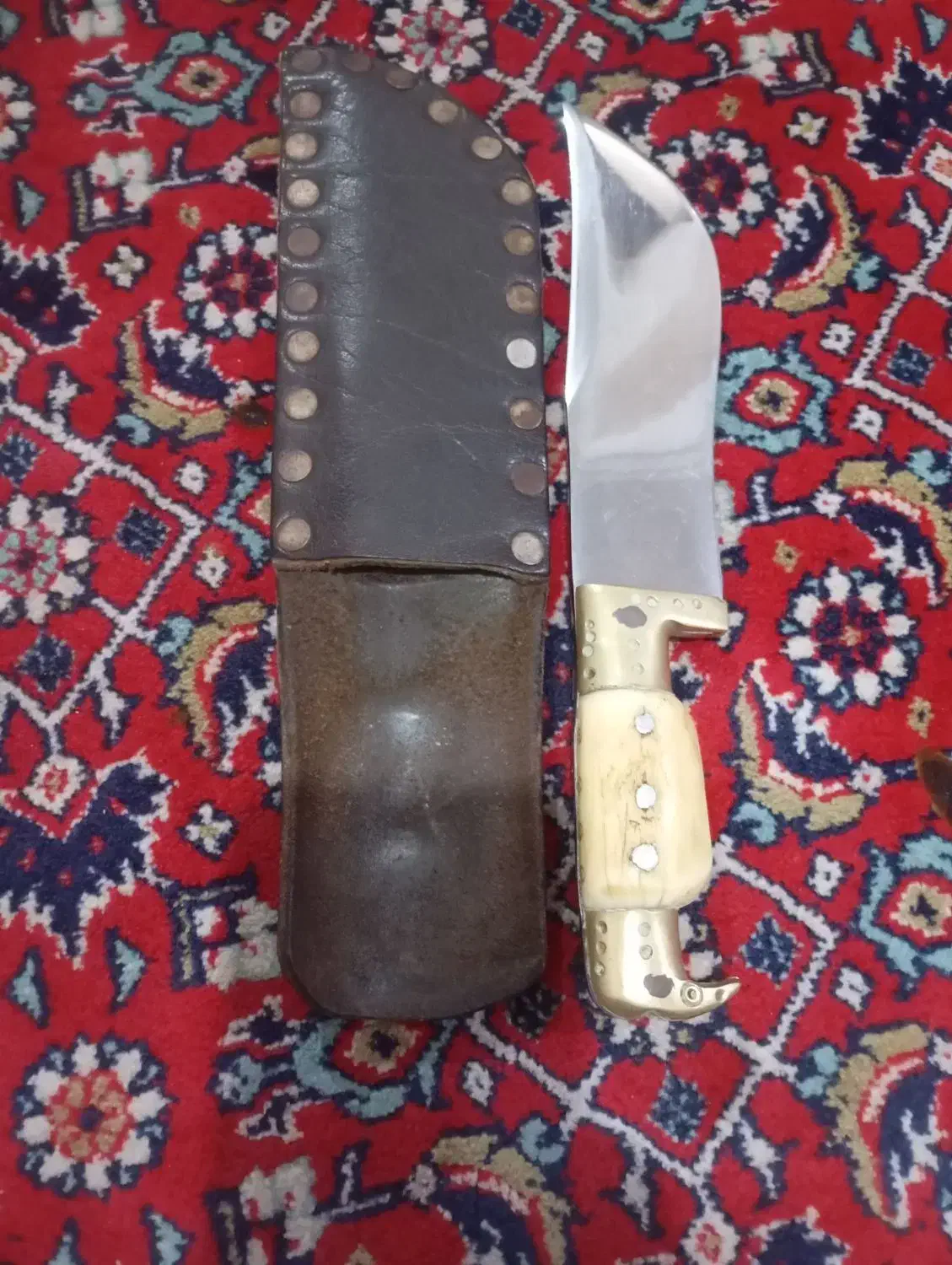 چاقو ترکمنی تیغ شافت|کلکسیون اشیاء عتیقه|بابل, |دیوار