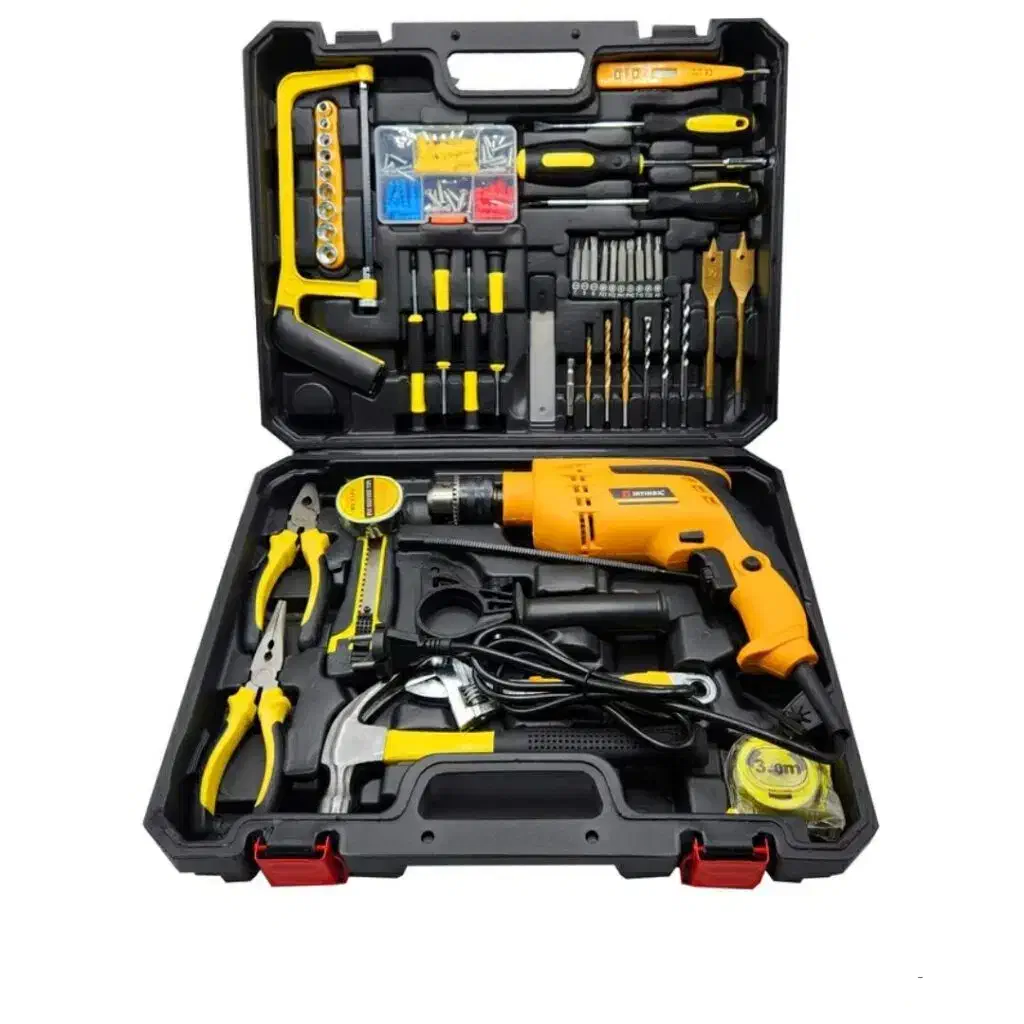 دریل برقی چکش دار ۱۰۰ عددی اینتیمکس|ابزارآلات|تهران, حسن‌آباد|دیوار