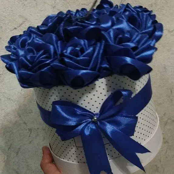 گل رز روبانی|گل مصنوعی|گرمی, |دیوار