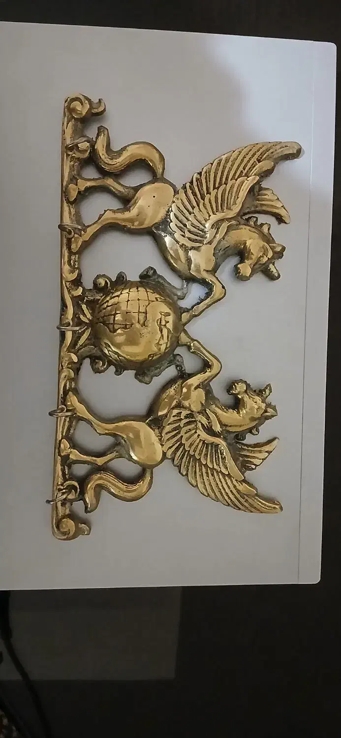 گوزن جا سیگاری برنز جاکلید جاقاشق گلدون دکوری|صنایع دستی و سایر لوازم تزئینی|فردیس, شهرک ارم|دیوار