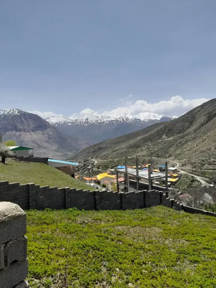 زمین با ویو ابدی در بالا آبگرم لاریجان آمل|فروش زمین و ملک کلنگی|رینه, |دیوار
