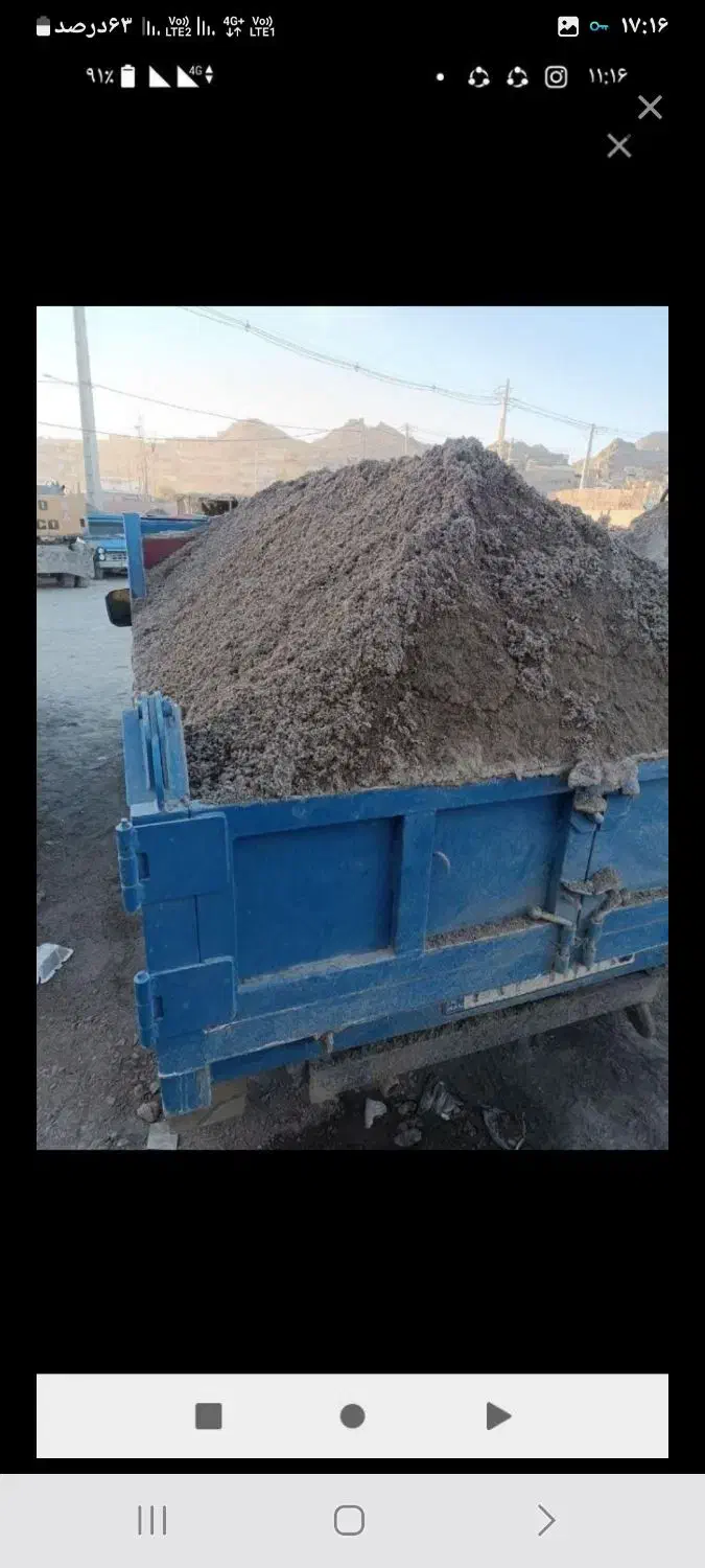 س حمل شن ماسه شوسته شکسته  نخودی بادمی مل ریگ خاک|خدمات حمل و نقل|زابل, |دیوار