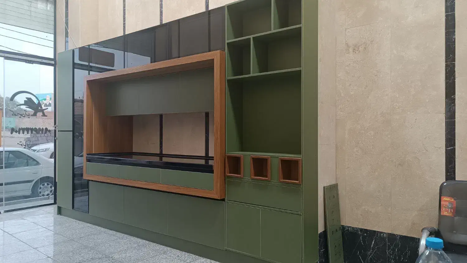 کابینت و تخت و کمد کم جا،نو|تخت و سرویس خواب|ری, دیلمان|دیوار