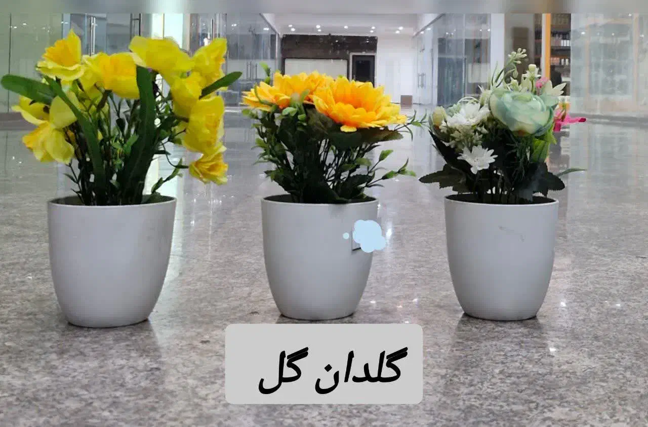 گلدان وگل مصنوعی|گل مصنوعی|شیراز, ریشمک|دیوار