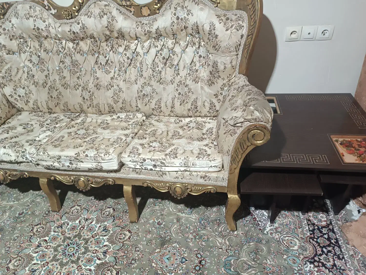 مبل ۷ نفره مخصوص خانه باغ|مبلمان خانگی و میز عسلی|سنندج, |دیوار