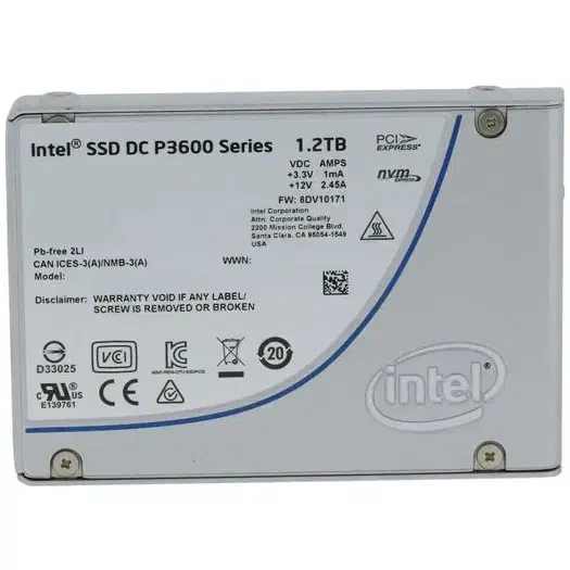 ssd nvme intel p3600 1.2TB|قطعات و لوازم جانبی رایانه|فردوس (خراسان), |دیوار