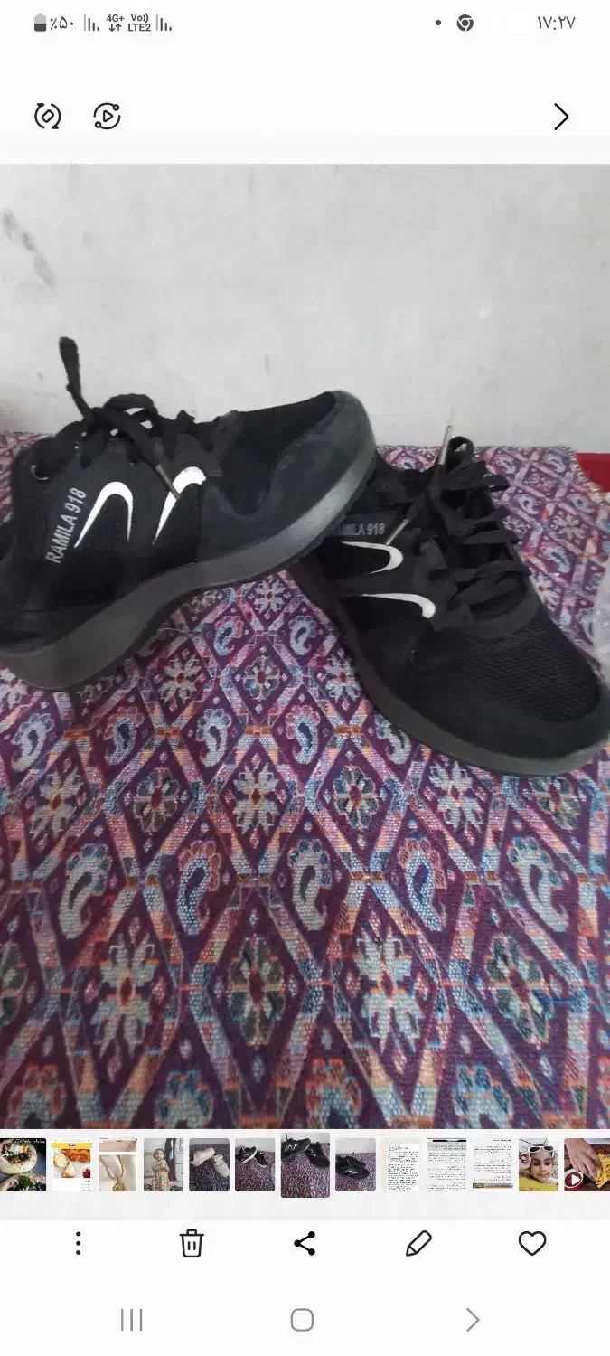 سه جفت کفش اسپرت ۵۰۰|کیف، کفش، کمربند|بندر کنگان, |دیوار