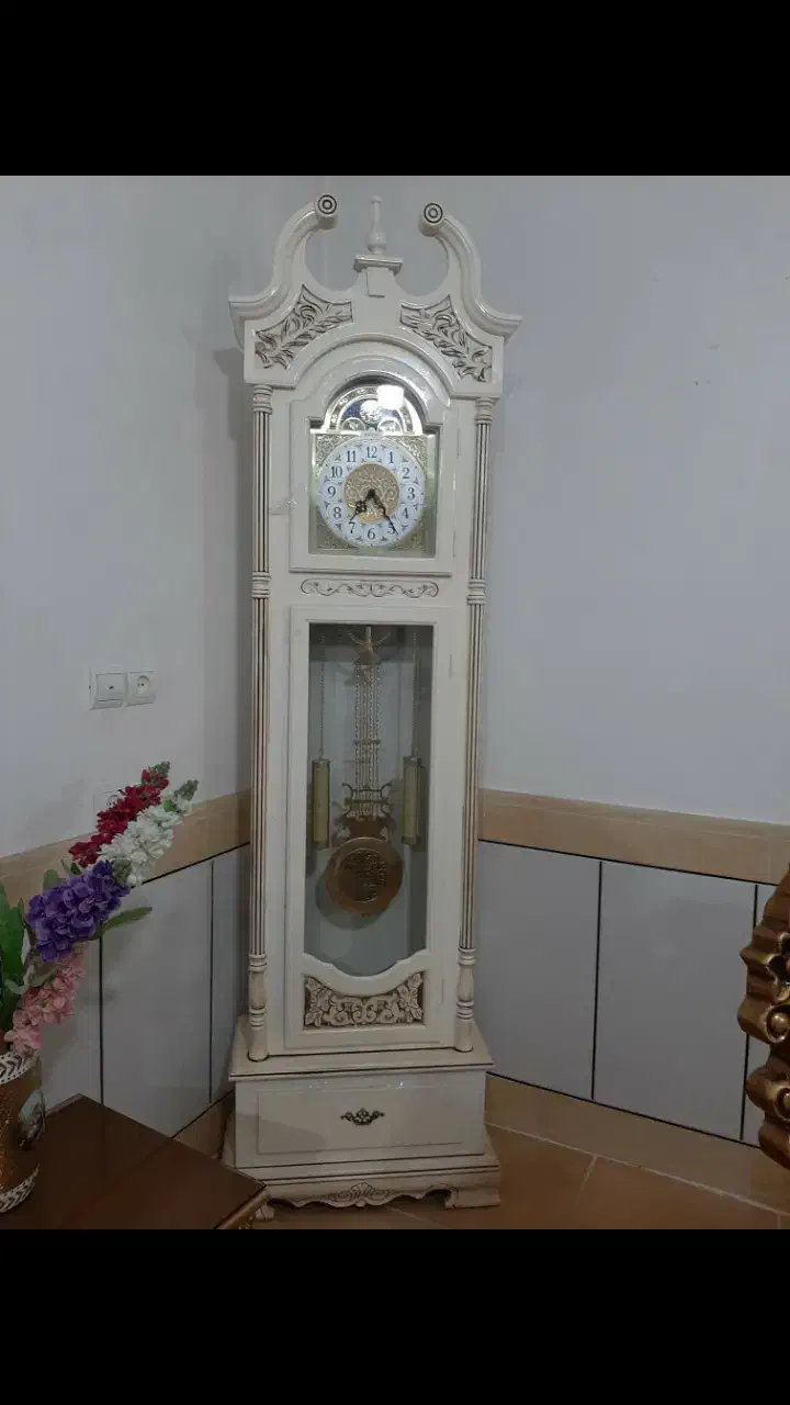 ساعت ایستاده چوبی|ساعت دیواری و تزئینی|خرم‌آباد, |دیوار