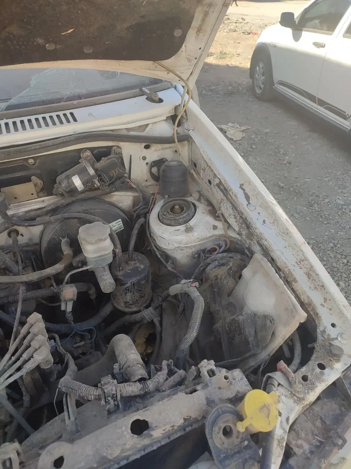 پراید 91 تصادفی موتوری سالم ای بی اس|خودرو سواری و وانت|کامیاران, |دیوار