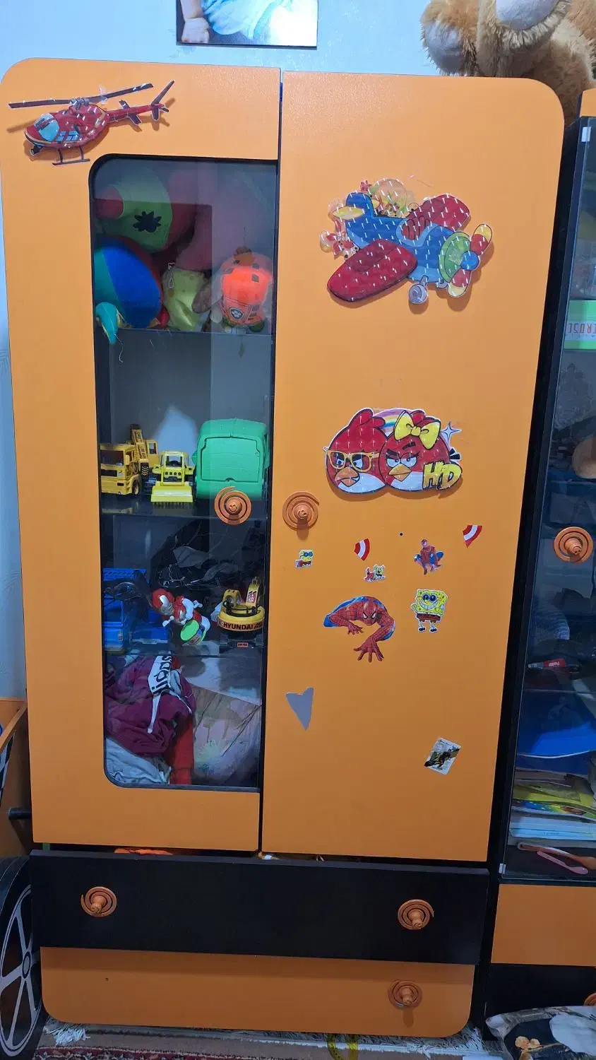 تخت خواب با دوکمد|تخت و سرویس خواب|زاهدان, |دیوار