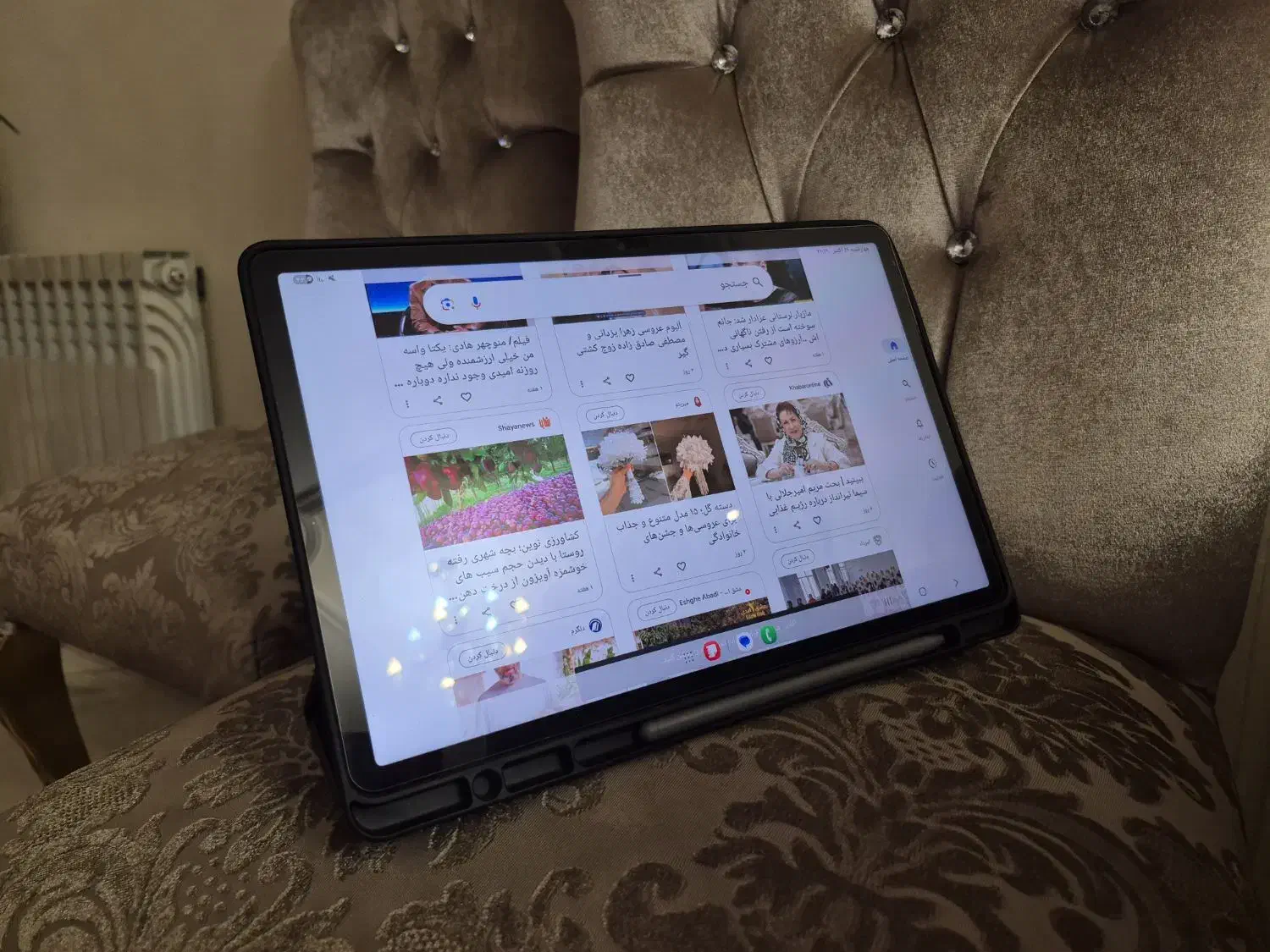 تبلت سامسونگ s9 fe plus|تبلت|تهران, زنجان جنوبی|دیوار