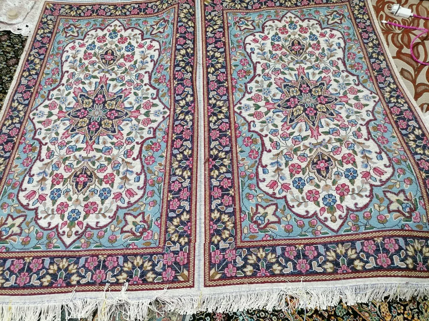 قالیچه دستباف|فرش|کرمان, |دیوار