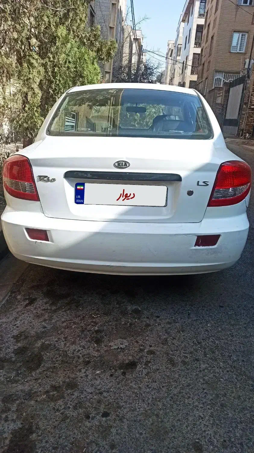 ریو 86 تمیز|خودرو سواری و وانت|تهران, بنی‌هاشم|دیوار