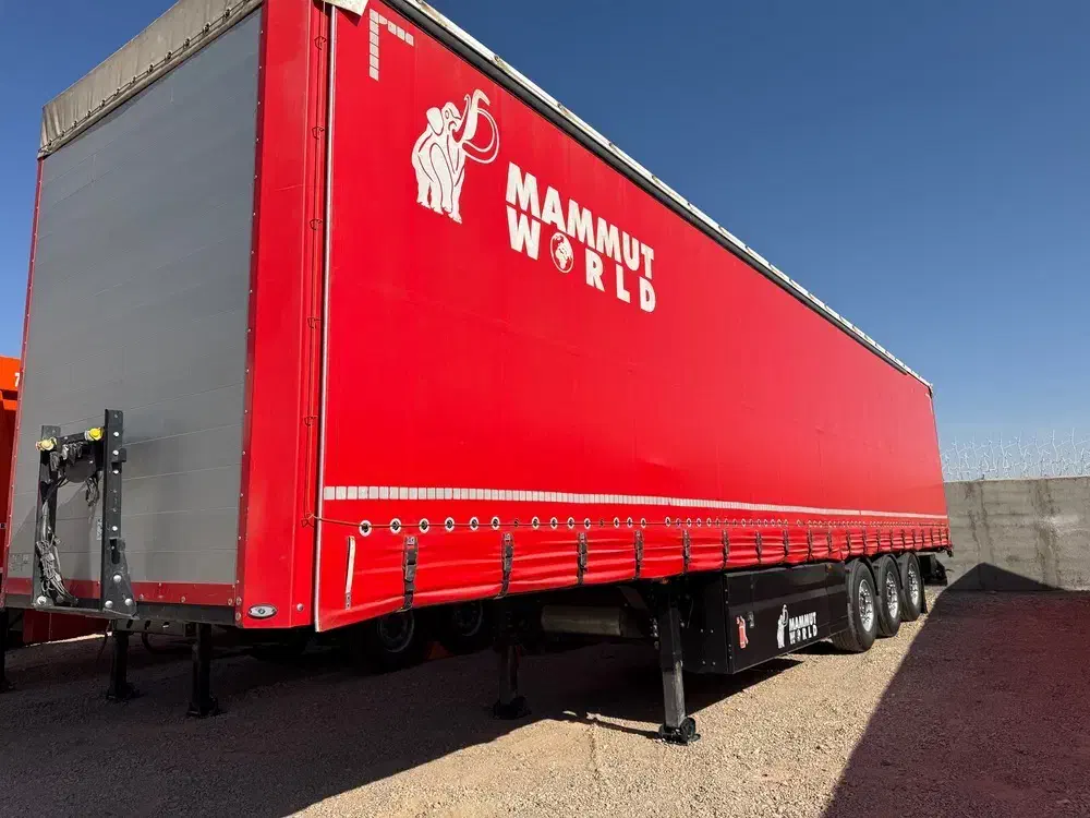 کانتینر چادری ماموت|خودرو سنگین|قائن, |دیوار