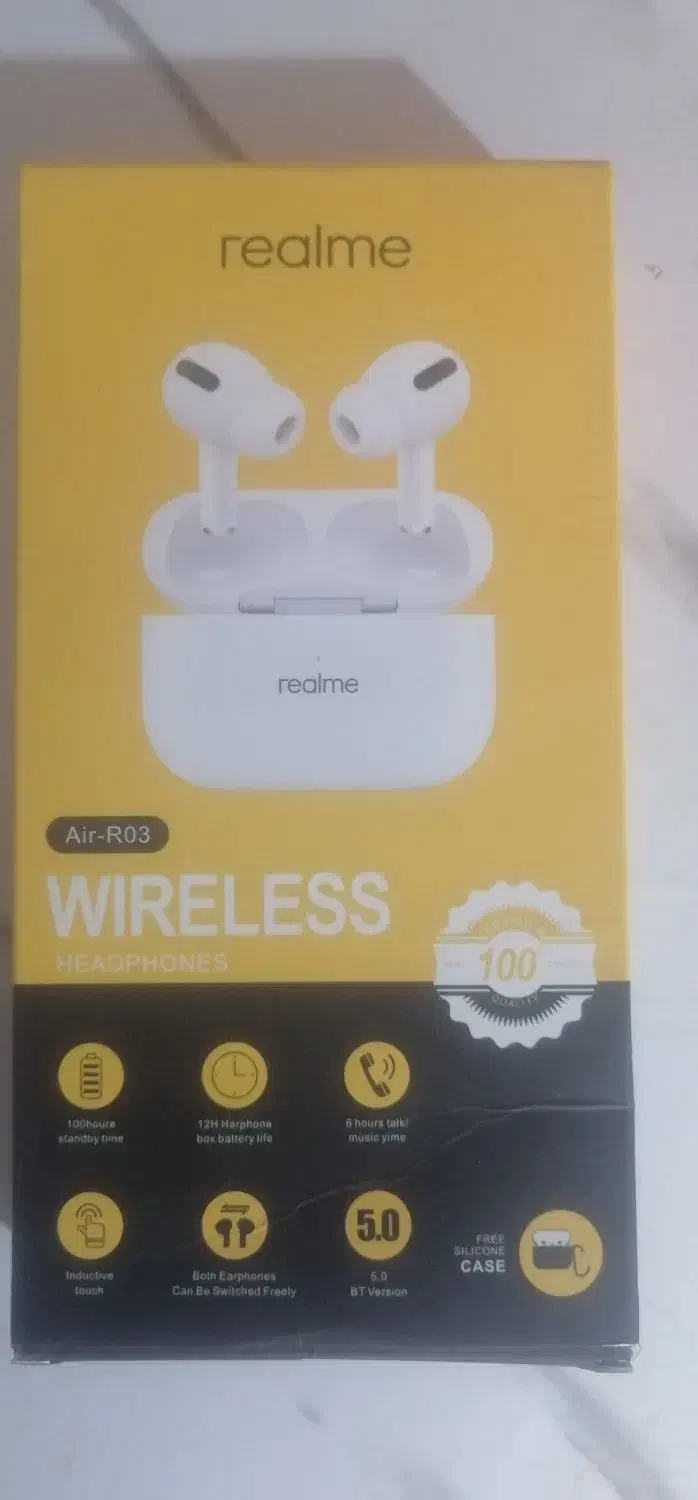 ایرپاد ریلمی نویز کنسلینگ|لوازم جانبی موبایل و تبلت|تربت‌حیدریه, ۴۵ متری|دیوار