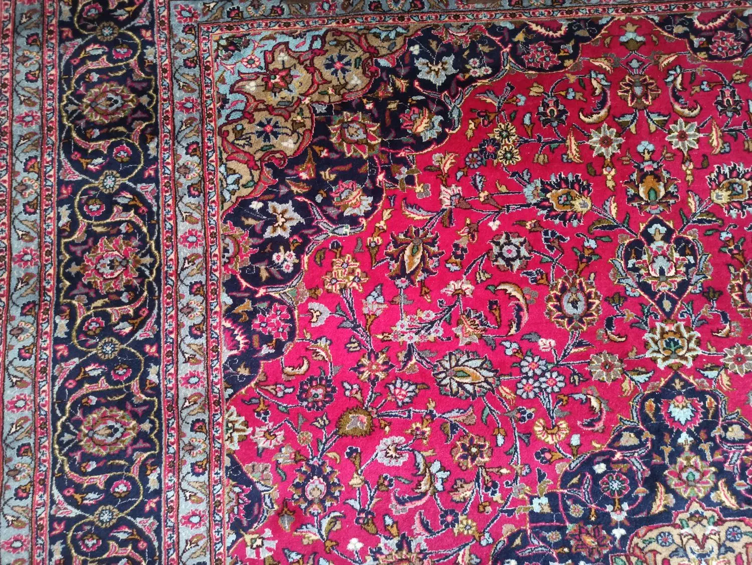 فرش دستبافت ۱۲ متری|فرش|تربتحیدریه, قائم|دیوار