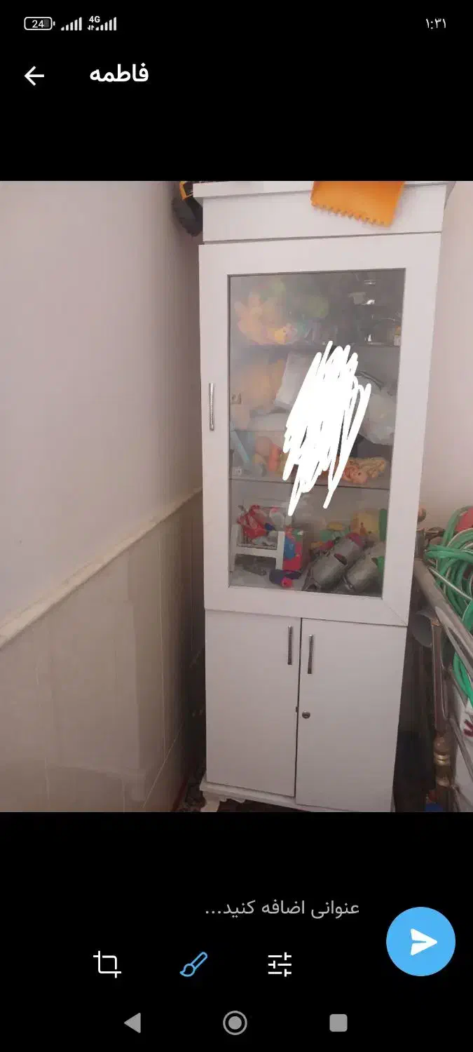 تخت و ویترین|تخت و سرویس خواب|قم, شهرک فاطمیه|دیوار