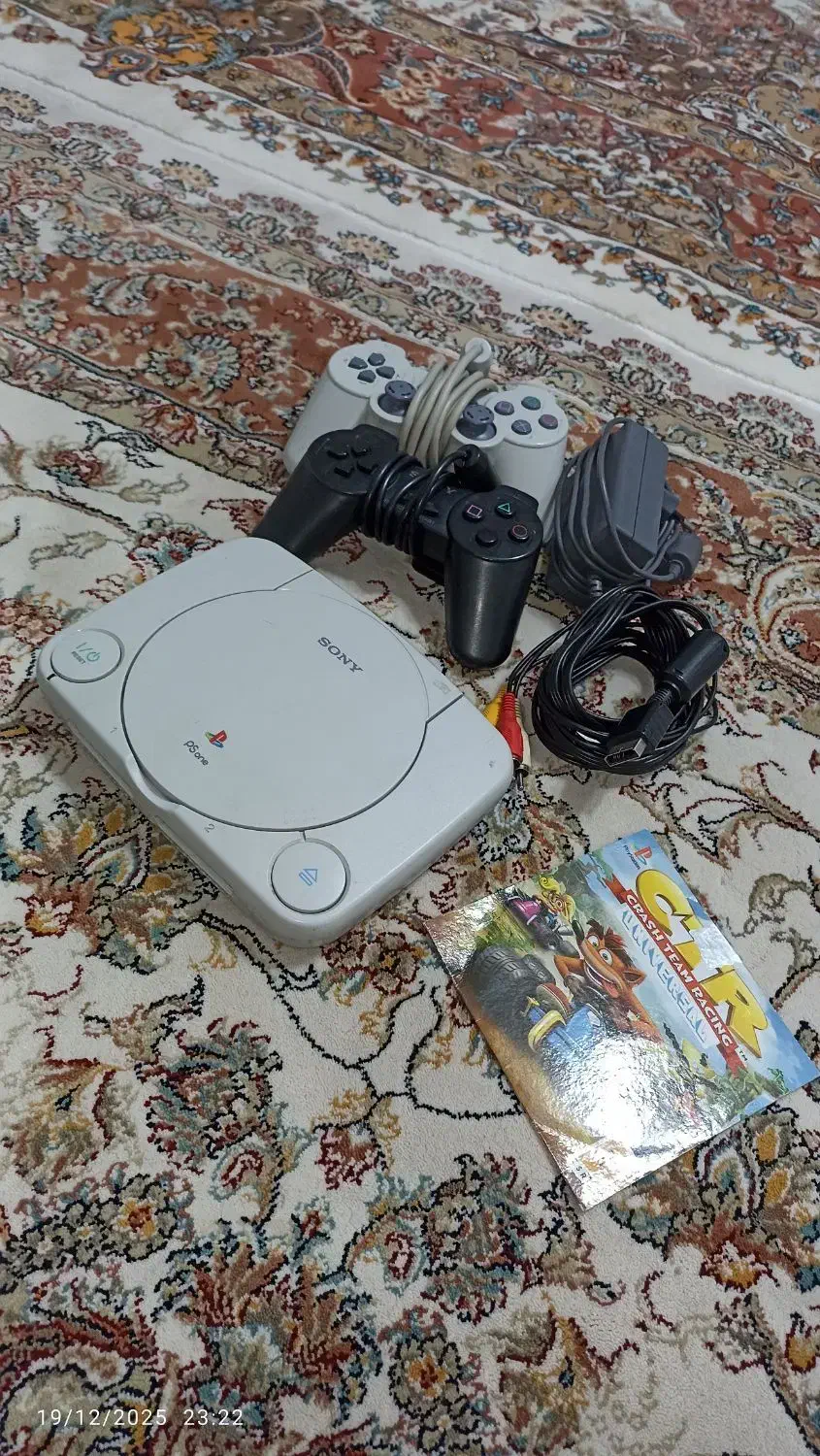 سونی پلی استیشن PS1 با لوازم|کنسول، بازی ویدئویی و آنلاین|ورزقان, |دیوار