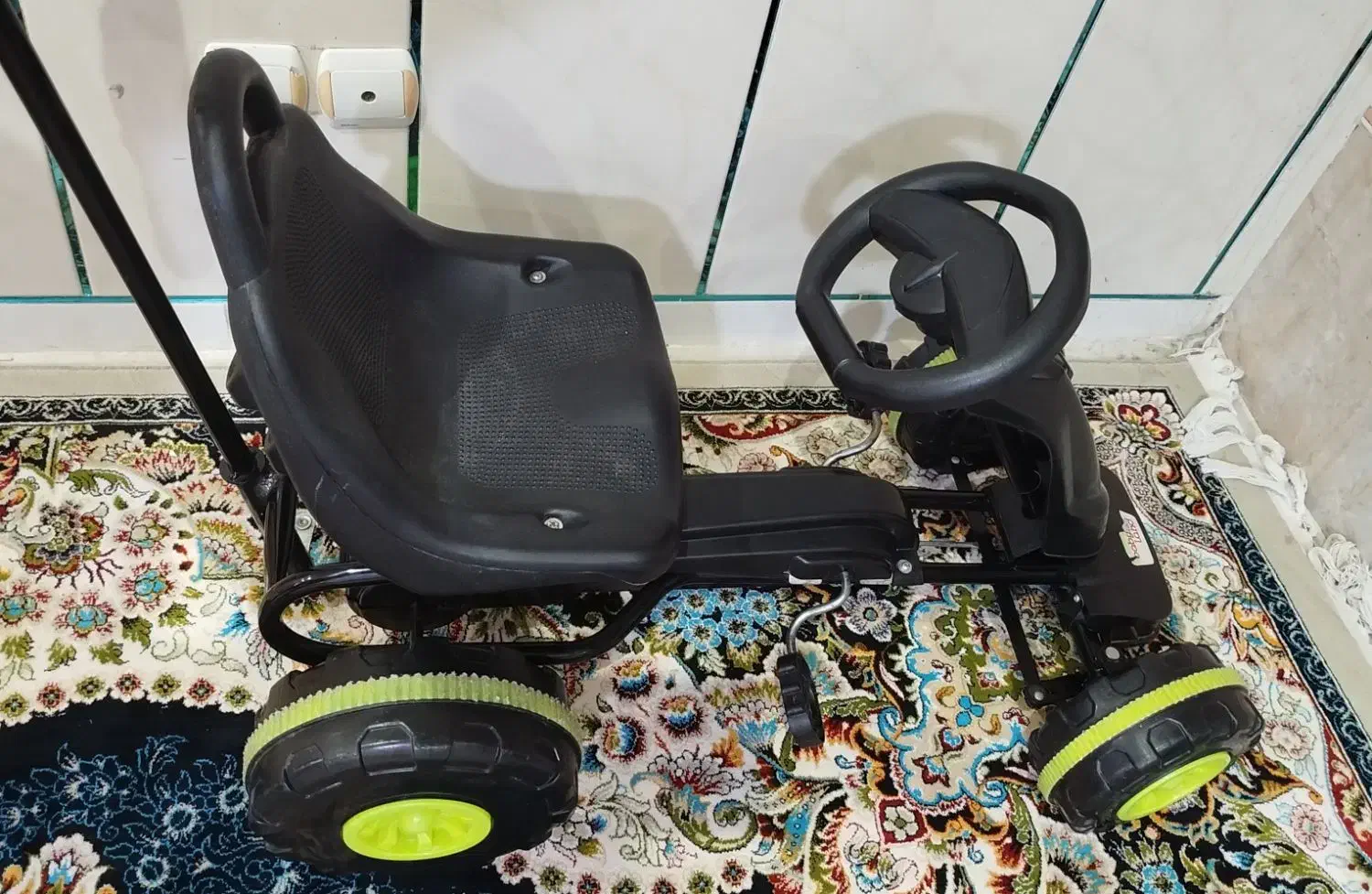 موتور چهار چرخ پدالی دسته دار کودک|اسباب‌‌بازی|اصفهان, سرشبادران|دیوار