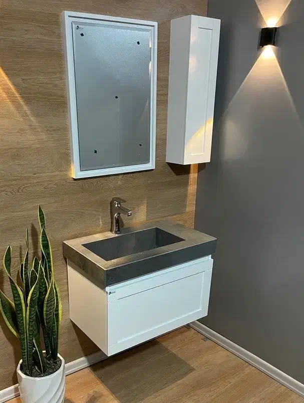 روشویی کابینتی سرامیکی۴۰×۷۰|لوازم سرویس بهداشتی|قزوین, |دیوار