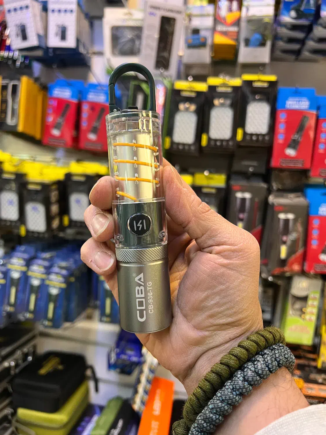 چراغ قوه شارژی فانوسی چادری زومدارcoba 936|کوهنوردی و کمپینگ|تهران, لاله زار|دیوار