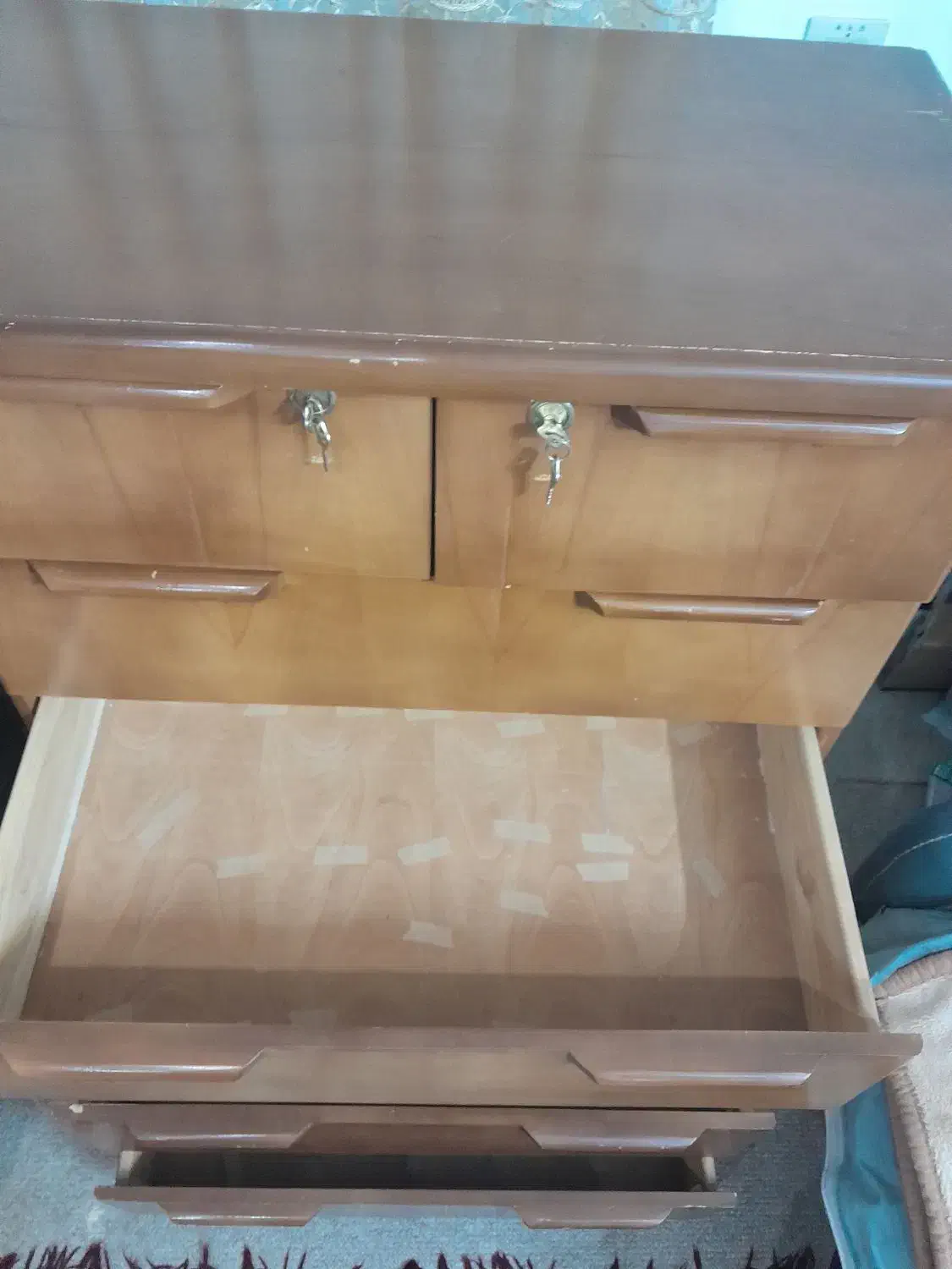 دراور چوبی 7 کشو|جاکفشی، کمد، دراور|زاهدان, |دیوار