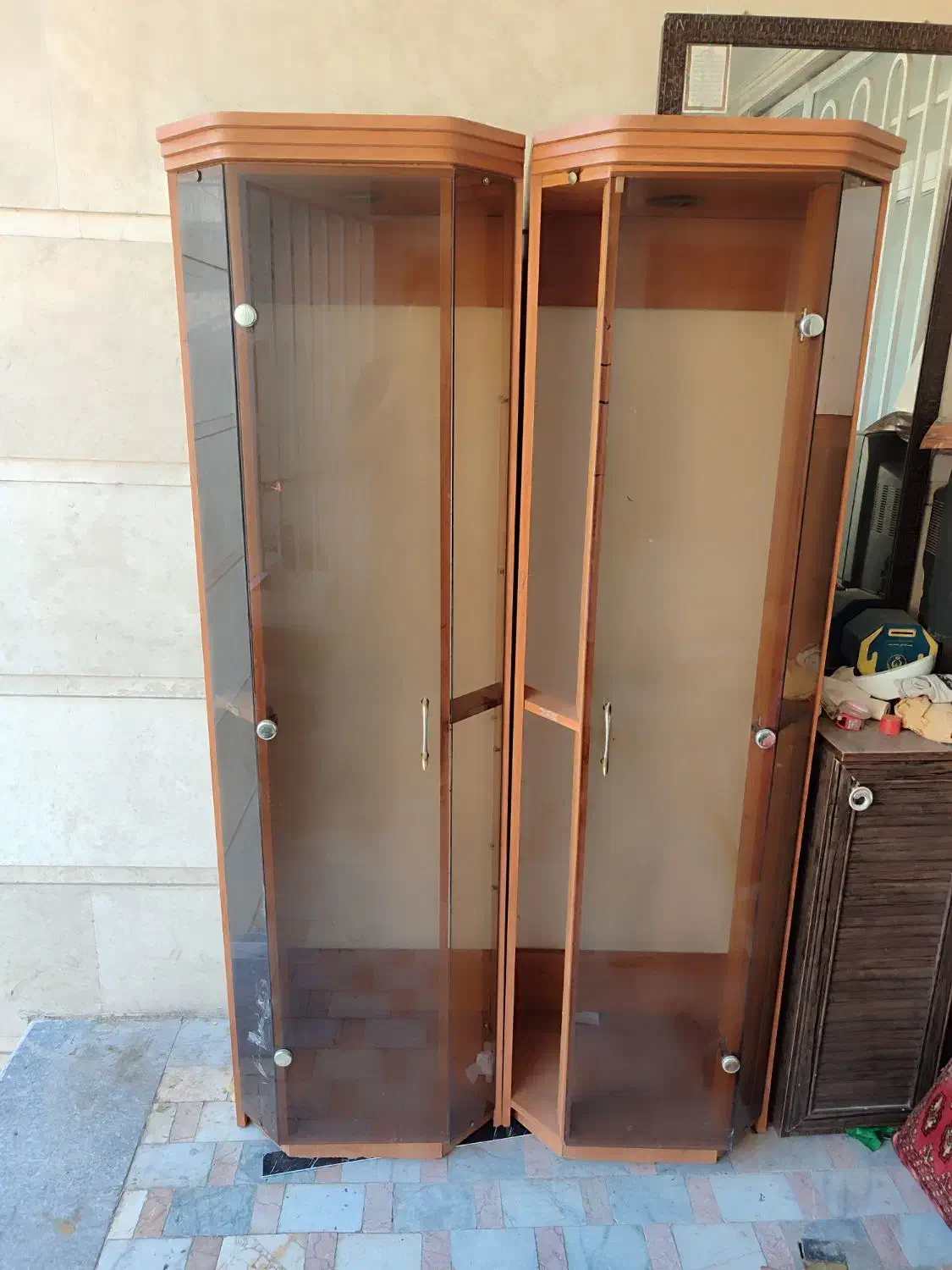 ویترین 4 طبقه|بوفه، ویترین، کنسول|تربت‌حیدریه, حسنی بالا|دیوار