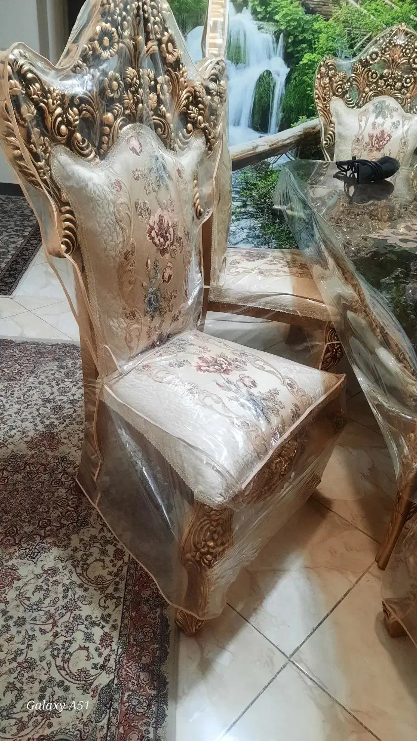 میزناهار خوری ۶نفره|میز و صندلی غذاخوری|اسلام‌شهر, شهرک الهیه|دیوار