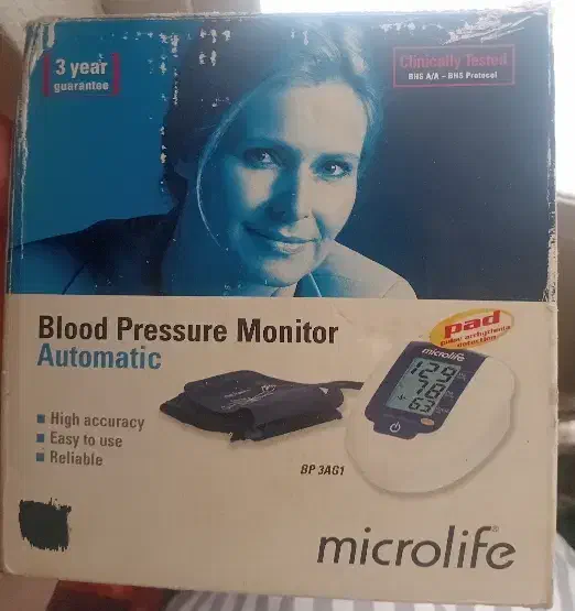 دستگاه فشارسنج دیجیتالی microlife|آرایشی، بهداشتی، درمانی|لاهیجان, رجایی|دیوار